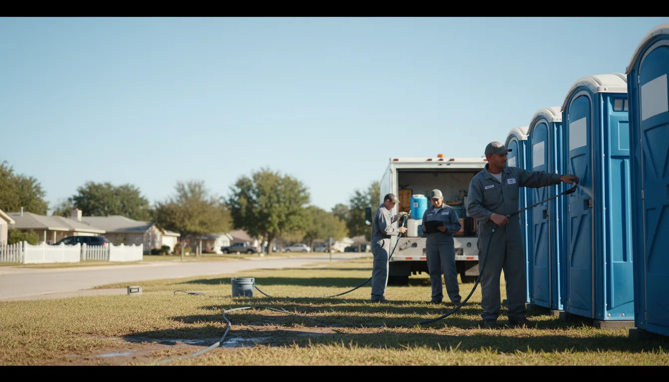 Long-Term Portable Toilet Rental in Idabel, OK near me